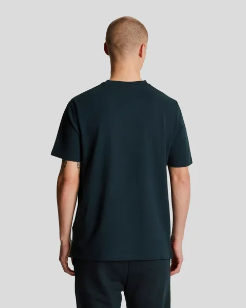 Plain Pique Pocket T-Shirt Z271 Dark Navy 